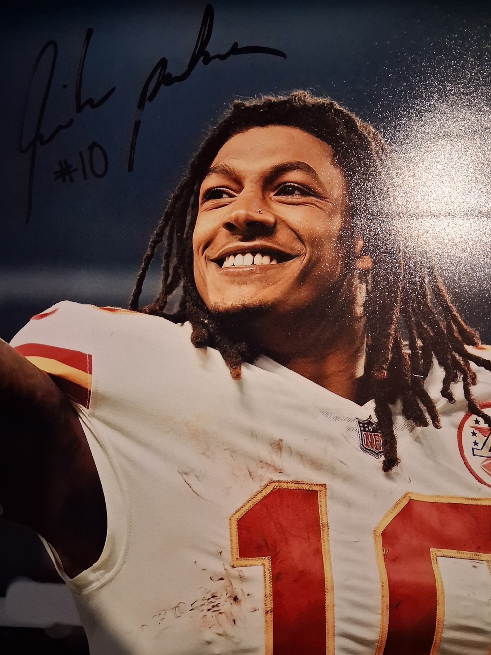 Isaiah Pacheco  Authenticated Autographed 8x10 Photo